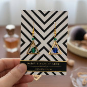 Cartes d'affichage de luxe Gold Black White