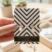 Cartes d'affichage de luxe Gold Black White