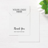 Cartes d'affichage du collier Merci (Bureau)