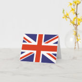 Cartes d'affichage du drapeau britannique Union Ja (Fleur jaune)