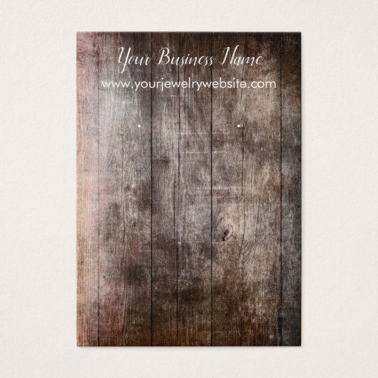 Cartes d'affichage du support d'oreille Brown rust (Devant)