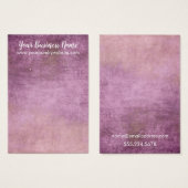 Cartes d'affichage du support d'oreille de framboi (Devant & derrière)