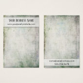 Cartes d'affichage du support d'oreille rustique (Devant & derrière)