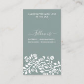 Cartes d'affichage élégantes à oreilles élégantes  (Dos)