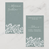 Cartes d'affichage élégantes à oreilles élégantes  (Devant / Derrière)