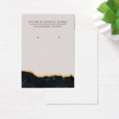 Cartes d'affichage en or marbré Abstrait (Bureau)