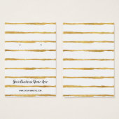 Cartes d'affichage Gold Foil (Devant & derrière)