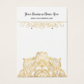 Cartes d'affichage Gold Mandala (Devant)
