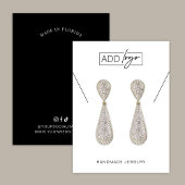 Cartes d'affichage minimaliste simple logo