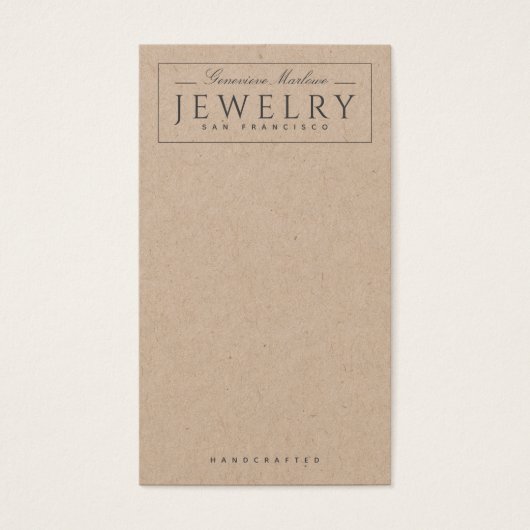 Cartes d'affichage modernes en noir blanc à oreill (Devant)