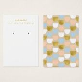 Cartes d'affichage Motif de l'échelle de poisson d (Devant & derrière)