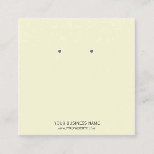 Cartes d'affichage personnalisées (Devant)