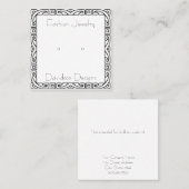 Cartes d'affichage personnalisées Art Déco (Devant / Derrière)