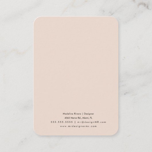 Cartes d'affichage Plante vert (Dos)