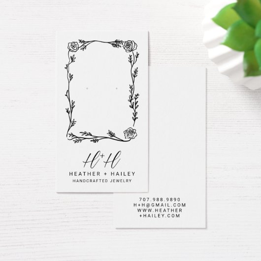 Cartes d'affichage pour bijoux à la frontière de F (Bureau)