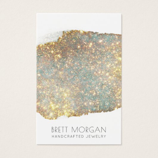 Cartes d'affichage pour bijoux à Parties scintilla (Devant)