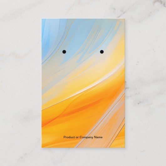 Cartes d'affichage pour bijoux Abstraites modernes (Devant)