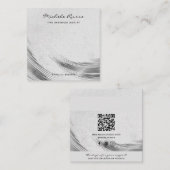 Cartes d'affichage pour bijoux de code QR artisana (Devant / Derrière)