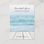 Cartes d'affichage pour bijoux de code QR d'entrep (Devant)