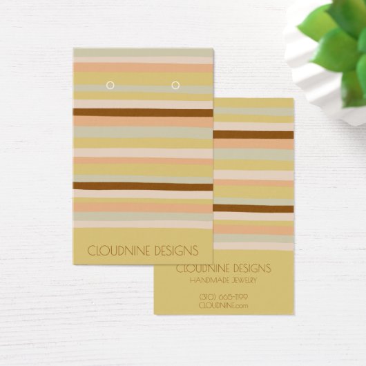 Cartes d'affichage pour bijoux en collier de charm (Bureau)