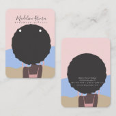 Cartes d'affichage pour femmes artisanales (Devant / Derrière)