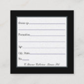 Cartes d'affichage pour les collections de fossile (Devant)