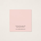 Cartes d'affichage pour oreille à l'oreille artist (Dos)