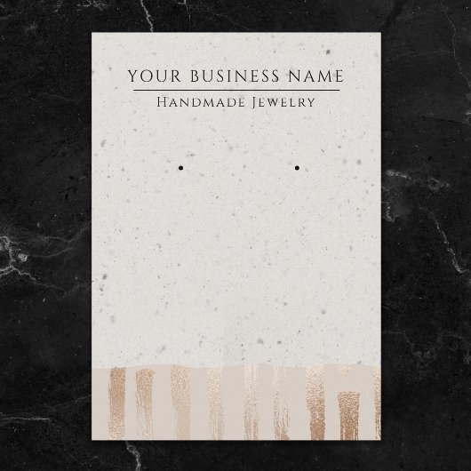 Cartes d'affichage rose Gold Abstrait