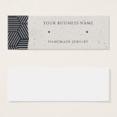 Cartes d'affichage rose Gold Navy (Devant & derrière)