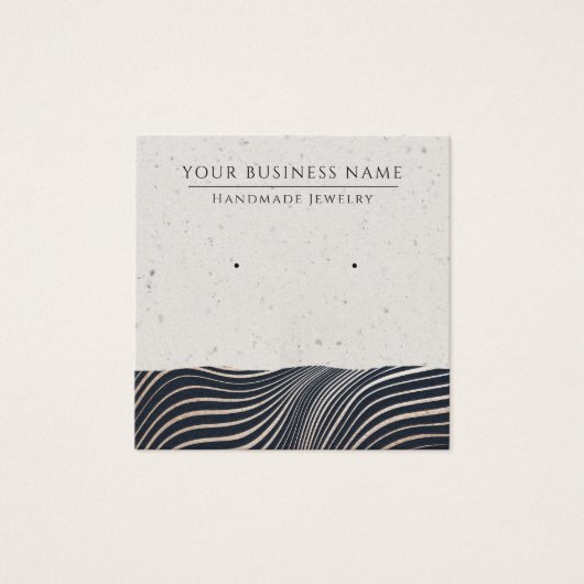 Cartes d'affichage rose Gold Stripes (Devant)
