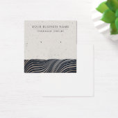 Cartes d'affichage rose Gold Stripes (Bureau)