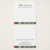 Cartes d'affichage Rustique Chic Stud Élevant Bijo (Devant & derrière)