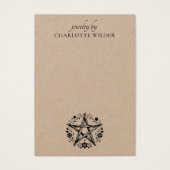 Cartes d'affichage Rustique Pagan Kraft (Devant)