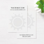 Cartes d'affichage simples des détenteurs de vêtem (Bureau)