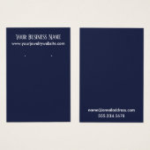 Cartes d'affichage simples minimes pour les porteu (Devant & derrière)