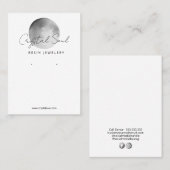 Cartes d'affichage sur le thème de la lune (Devant / Derrière)