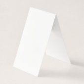 Cartes d'affichage sur mesure Flourish Classy Tent (Devant)