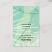 Cartes d'affichage Tropical Floral Jewelry (Dos)