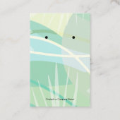 Cartes d'affichage Tropical Floral Jewelry (Devant)