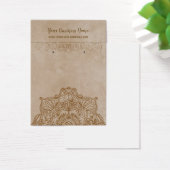 Cartes d'affichage vintages pour oreilles Mandala (Bureau)