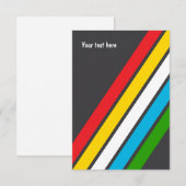 Cartes d'affirmation de fierté du handicap (Devant / Derrière)