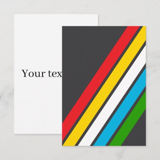 Cartes d'affirmation de fierté du handicap (Devant / Derrière)