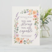 Cartes d'affirmation de grossesse Ensemble cadeau  (Debout devant)