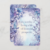 Cartes d'Affirmation de patrimoine 3,5"x5" (Devant / Derrière)