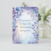 Cartes d'Affirmation de patrimoine 3,5"x5" (Debout devant)