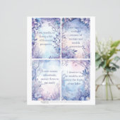 Cartes d'affirmation de patrimoine, Cartes de médi (Debout devant)