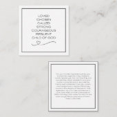 Cartes d'Affirmation quotidiennes (Devant / Derrière)