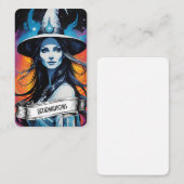 Cartes d'affirmation vierges (Devant / Derrière)