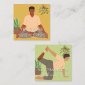 Cartes d'aide pour le yoga (Devant / Derrière)