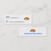 Cartes d'alternative d'Indianola (Devant / Derrière)